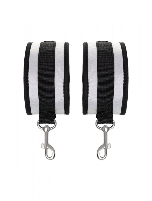 Серебристо-черные оковы Anonymo - ToyFa - купить с доставкой в Ельце