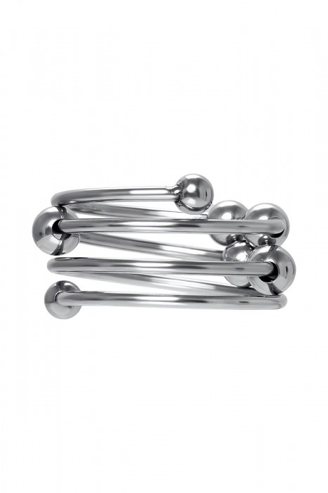 Большое металлическое кольцо под головку пениса - ToyFa - купить с доставкой в Ельце