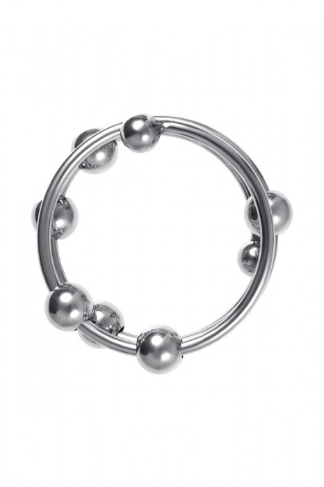 Большое металлическое кольцо под головку пениса - ToyFa - купить с доставкой в Ельце