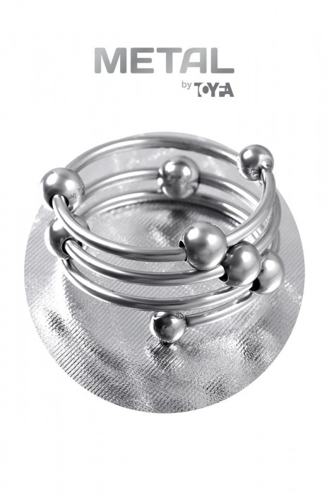 Большое металлическое кольцо под головку пениса - ToyFa - купить с доставкой в Ельце