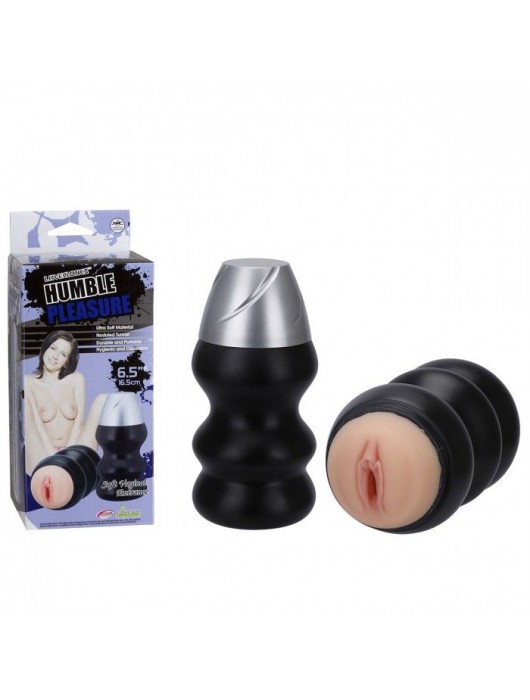 Мастурбатор-вагина в пластиковой колбе HUMBLE - NMC - в Ельце купить с доставкой