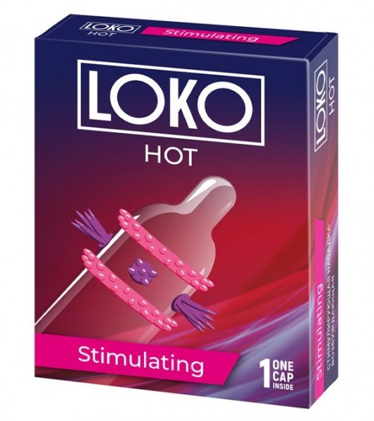 Стимулирующая насадка на пенис LOKO HOT с возбуждающим эффектом - Sitabella - в Ельце купить с доставкой