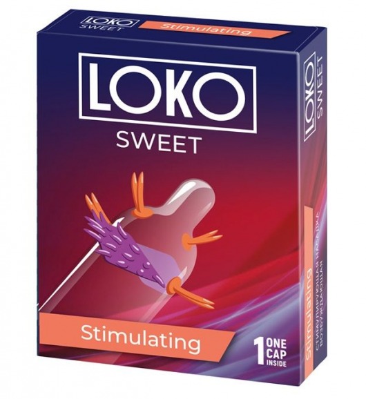 Стимулирующая насадка на пенис LOKO SWEET с возбуждающим эффектом - Sitabella - в Ельце купить с доставкой
