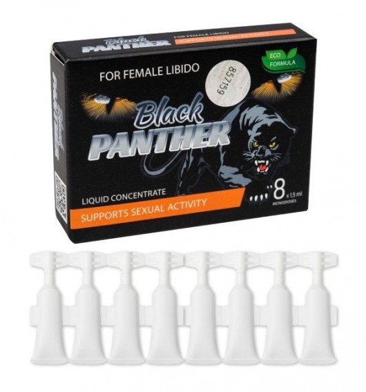 Пищевой концентрат для женщин BLACK PANTER - 8 монодоз (по 1,5 мл.) - Sitabella - купить с доставкой в Ельце