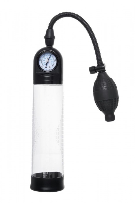 Прозрачная механическая помпа Roald с манометром - Sexus - в Ельце купить с доставкой