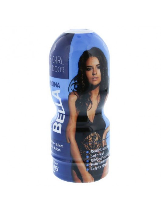 Телесный мастурбатор-вагина в тубе Bella - Dream Toys - в Ельце купить с доставкой