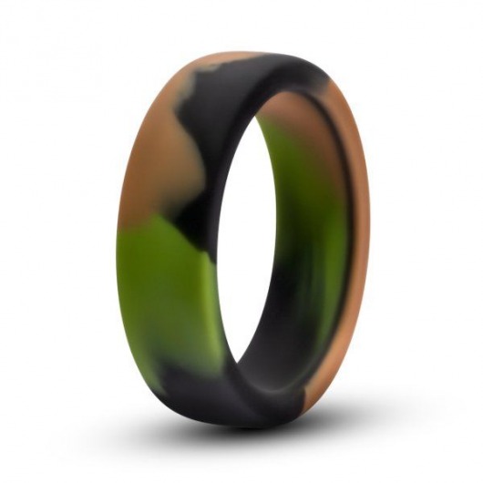 Эрекционное кольцо камуфляжной расцветки Silicone Camo Cock Ring - Blush Novelties - в Ельце купить с доставкой