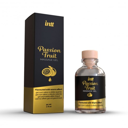 Массажный гель с ароматом маракуйи Passion Fruit - 30 мл. - INTT - купить с доставкой в Ельце