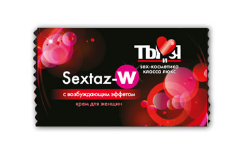 Возбуждающий крем для женщин Sextaz-W в одноразовой упаковке - 1,5 гр. - Биоритм - купить с доставкой в Ельце