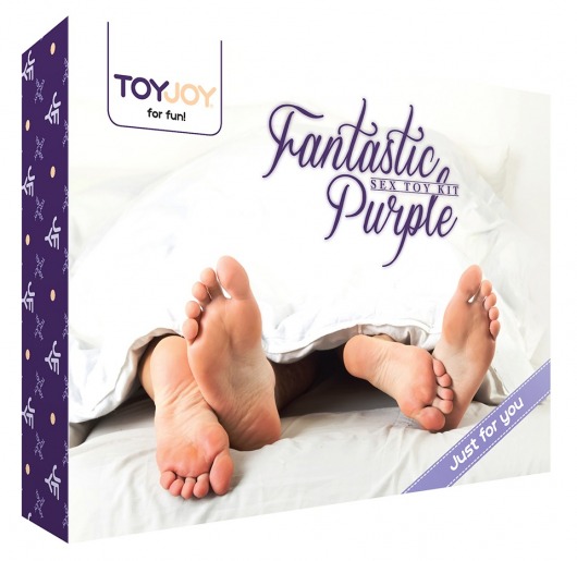 Эротический набор FANTASTIC PURPLE SEX TOY KIT - Toy Joy - купить с доставкой в Ельце