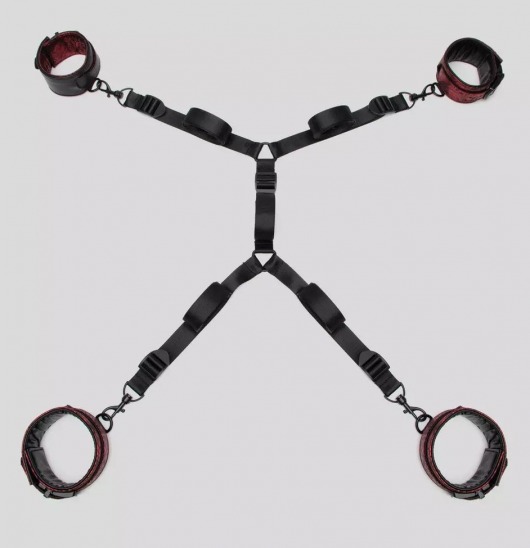 Изысканный набор фиксаций на кровати Reversible Under Mattress Restraint Set - Fifty Shades of Grey - купить с доставкой в Ельце