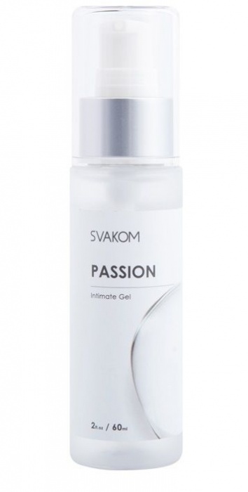 Смазка на водной основе Passion Intimate Gel - 60 мл. - Svakom - купить с доставкой в Ельце