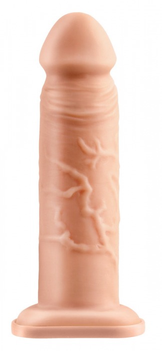 Телесный реалистичный фаллоимитатор с полостью Silicone Hollow Extension - 20 см. - Pipedream - купить с доставкой в Ельце