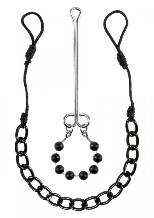 Интимные украшения с бусинами NIPPLE   CLIT JEWELRY - Pipedream - купить с доставкой в Ельце