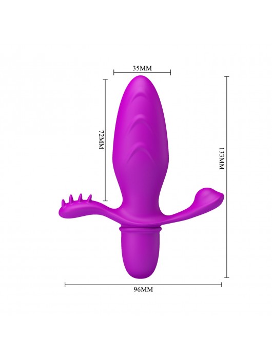 Анальный стимулятор с вибрацией Fitch - 11,4 см. - Baile