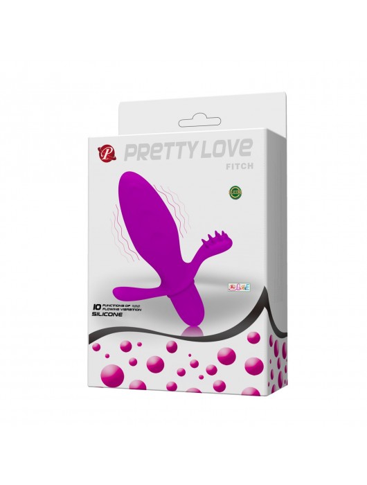 Анальный стимулятор с вибрацией Fitch - 11,4 см. - Baile