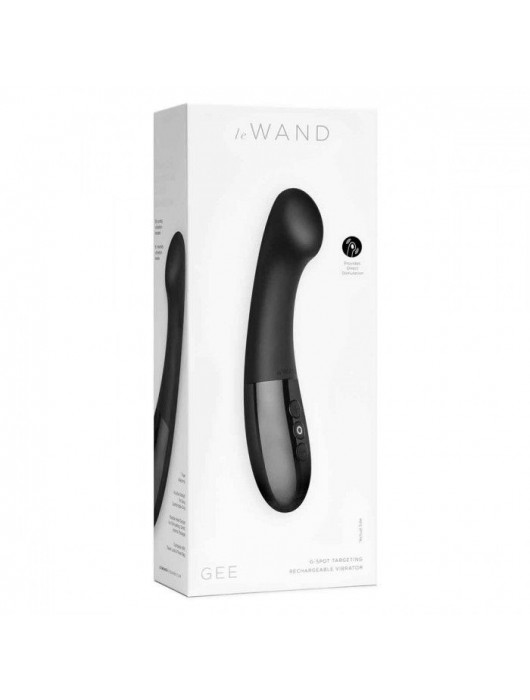 Черный стимулятор для точки G Le Wand GEE - 16,6 см. - Le Wand