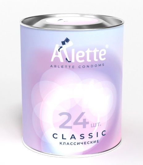Классические презервативы Arlette Classic - 24 шт. - Arlette - купить с доставкой в Ельце