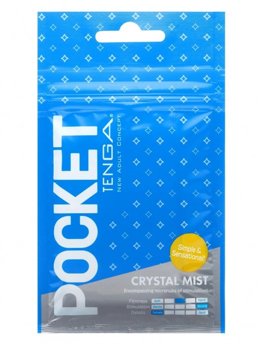 Карманный мастурбатор Crystal Mist - Tenga - в Ельце купить с доставкой