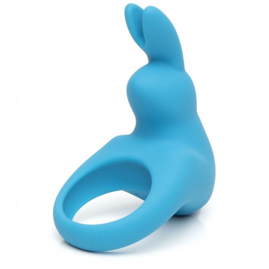 Голубое эрекционное виброкольцо Happy Rabbit Rechargeable Rabbit Cock Ring - Happy Rabbit - в Ельце купить с доставкой