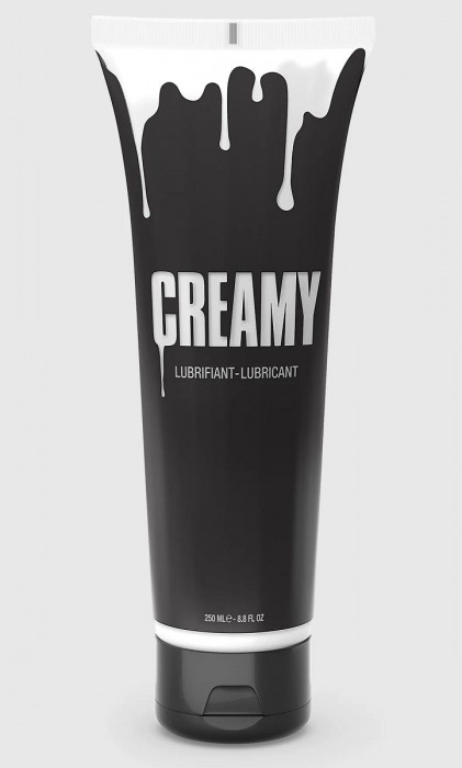 Смазка на водной основе Creamy с консистенцией спермы - 250 мл. - Strap-on-me - купить с доставкой в Ельце