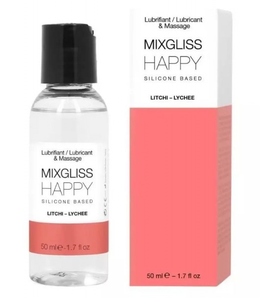 Смазка на силиконовой основе Mixgliss Happy - 50 мл. - Mixgliss - купить с доставкой в Ельце