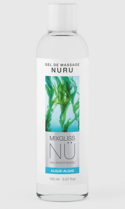 Массажный гель на водной основе Mixgliss NU Algae - 150 мл. - Mixgliss - купить с доставкой в Ельце