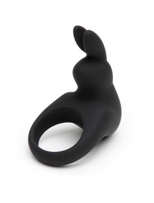 Черное эрекционное виброкольцо Happy Rabbit Rechargeable Rabbit Cock Ring - Happy Rabbit - в Ельце купить с доставкой