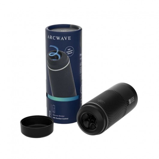 Черный мастурбатор с контролем всасывания Arcwave Pow Stroker - Arcwave - в Ельце купить с доставкой