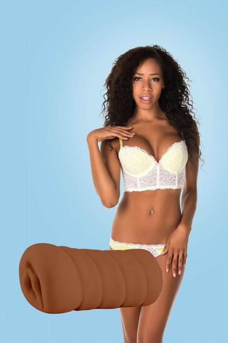 Коричневый мастурбатор-вагина BRIANNA - Dream Toys - в Ельце купить с доставкой