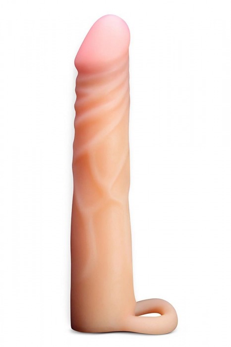 Телесная насадка на пенис Cock Xtender - 17,7 см. - Blush Novelties - в Ельце купить с доставкой