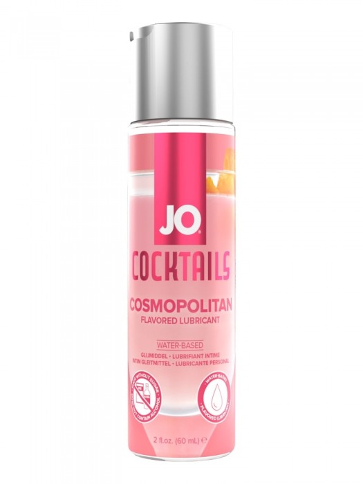 Вкусовой лубрикант на водной основе JO Cocktails Cosmopolitan - 60 мл. - System JO - купить с доставкой в Ельце