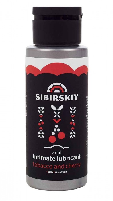 Анальный лубрикант на водной основе SIBIRSKIY с ароматом вишни и табака - 100 мл. - Sibirskiy - купить с доставкой в Ельце