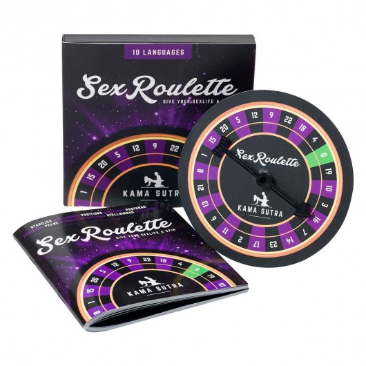 Настольная игра-рулетка Sex Roulette Kamasutra - Tease&Please - купить с доставкой в Ельце