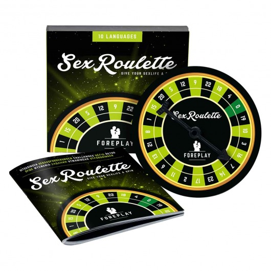 Настольная игра-рулетка Sex Roulette Foreplay - Tease&Please - купить с доставкой в Ельце