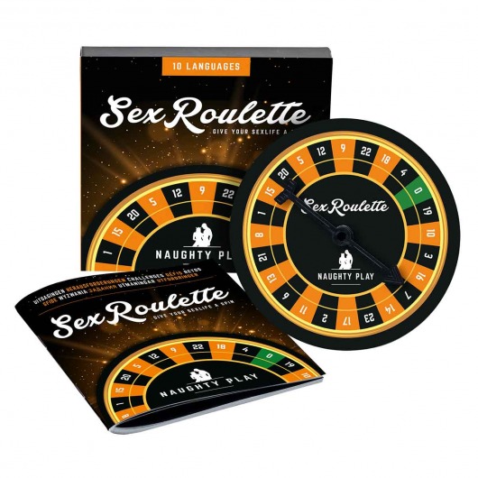 Настольная игра-рулетка Sex Roulette Naughty Play - Tease&Please - купить с доставкой в Ельце