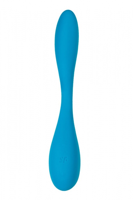 Синий гибкий вибратор Satisfyer G-Spot Flex 5+ - 19,6 см. - Satisfyer