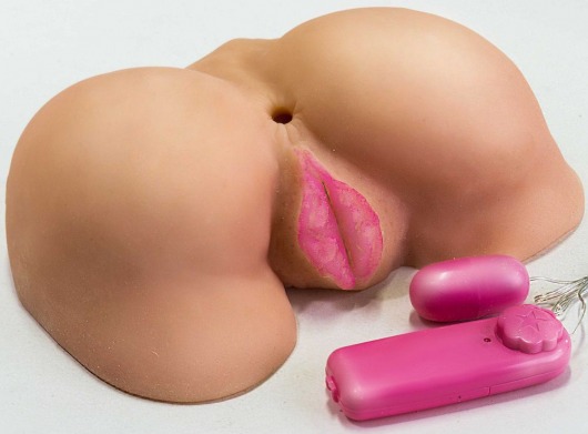 Вибровагина с двумя отверстиями и с выносным пультом - LOVETOY (А-Полимер) - в Ельце купить с доставкой