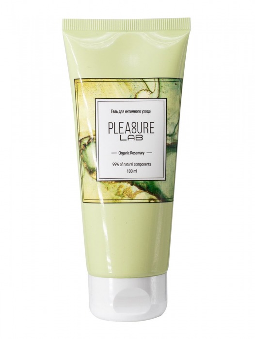 Лубрицирующий гель для интимного ухода Organic Rosemary с ароматом розмарина - 100 мл. - Pleasure Lab - купить с доставкой в Ельце