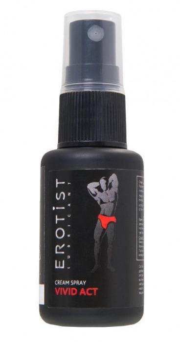 Возбуждающий крем-спрей для мужчин Erotist Vivid Act - 30 мл. - Erotist Lubricants - купить с доставкой в Ельце