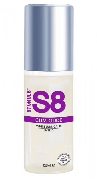 Гибридный лубрикант S8 Hybrid Cum Glide с консистенцией спермы - 125 мл. - Stimul8 - купить с доставкой в Ельце