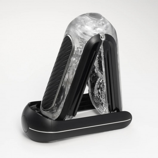 Черный мастурбатор Tenga Flip Zero Gravity с вибрацией - Tenga - в Ельце купить с доставкой