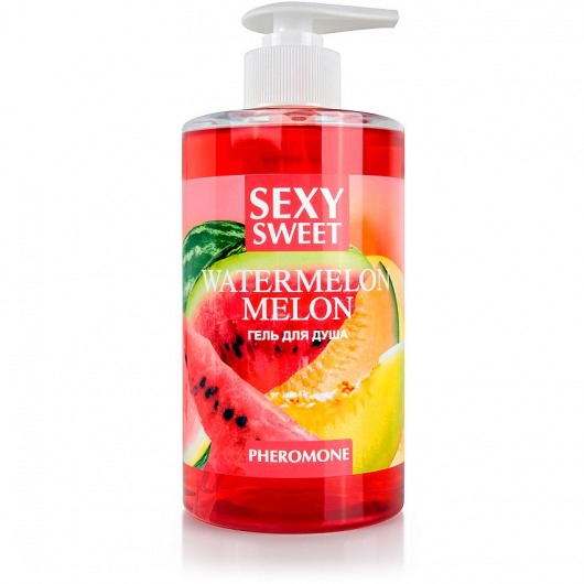Гель для душа Sexy Sweet Watermelon Melon с ароматом арбуза, дыни и феромонами - 430 мл. -  - Магазин феромонов в Ельце