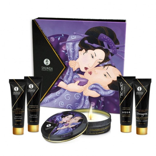 Подарочный набор Geishas secret из 5 предметов - Shunga - купить с доставкой в Ельце