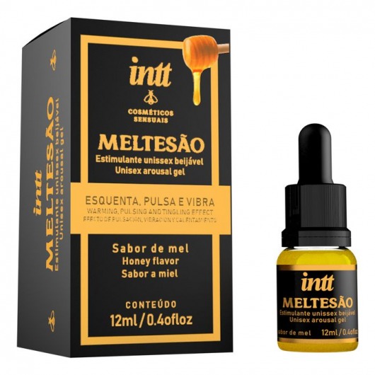 Возбуждающий унисекс гель Meltesao - 12 мл. - INTT - купить с доставкой в Ельце