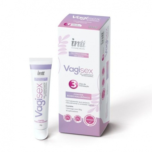 Увлажняющий гель с гиалуроновой кислотой Vagisex - 30 гр. - INTT - купить с доставкой в Ельце