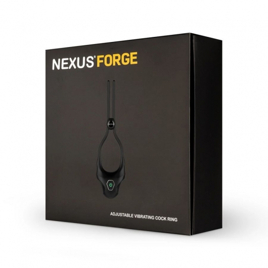 Черное эрекционное лассо с вибрацией Nexus Forge - Nexus Range - в Ельце купить с доставкой