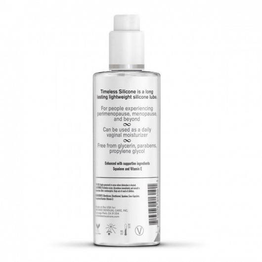 Лубрикант на силиконовой основе Wicked Simply Timeless Silicone - 120 мл. - Wicked - купить с доставкой в Ельце