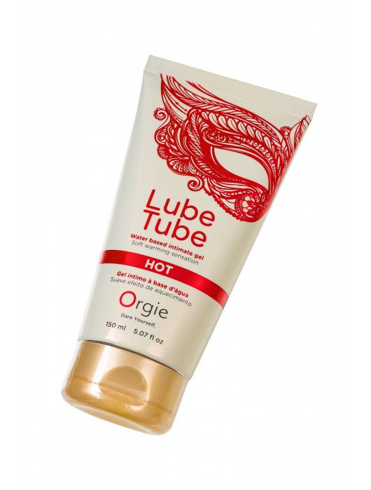 Интимный гель на водной основе Lube Tube Hot с разогревающим эффектом - 150 мл. - ORGIE - купить с доставкой в Ельце