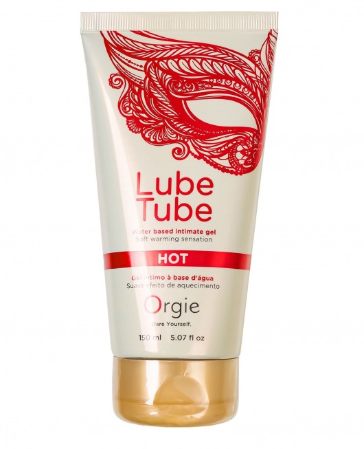 Интимный гель на водной основе Lube Tube Hot с разогревающим эффектом - 150 мл. - ORGIE - купить с доставкой в Ельце